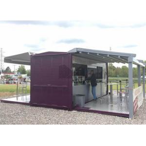 China 20ft / 40ft Shipping Container Coffee Shop , Commercial Use Container Coffee House supplier