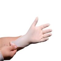 China Natural  Latex Rubber Hand Gloves , Latex Gloves Powder Free Medium on sale