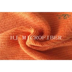 Orange Color Microfiber Big Peral Superpol Cleaning Cloth Fabric With Hard Wire
