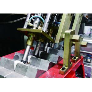 Máquina moldando plástica automática do sopro de Defleshing IML com sopro oblíquo