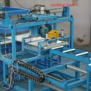 China High Speed Sandwich Panel Machine 8 - 12 M / Min Production Capacity 5.5 KW Power supplier