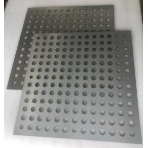 99.98% Min Tungsten Alloy  Polished Perforated Tungsten Plate