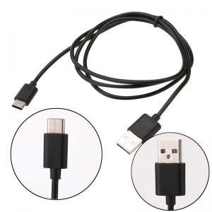 Customized Data Cable TPE Black Color 2.1A Type C USB C Charging Cable for Huawei Xiaomi Vivo 3ft 6ft