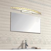 China Residential Wedding Bathroom Led Crystal Mirror Lamp AC265V on sale