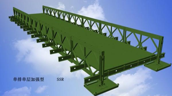 ZB321 SSR structure , Painted , Bailey Bridge /Steel Bridge-Galvanized