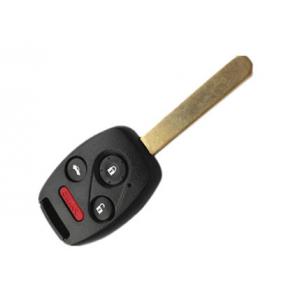 China Logo Included Honda Accord Remote Key , KR55WK49308 4 Button Remote Car Starter supplier