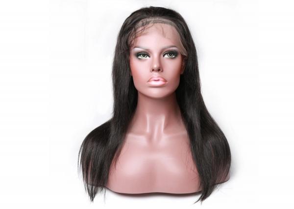 Full Cuticle Human Lace Front Wigs , 150% Density Soft 26 Inch Lace Front Wig