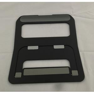 China Black 230*210*4mm Macbook Metal Stand Anodizing Aluminum Laptop Tray wholesale