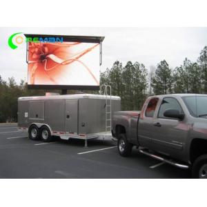 Digital P10 360 Degree LED Display Mobile On LED Truck And Trailers 4x3 10x8 Feet 3535 SMD