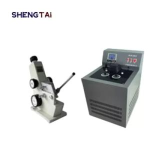 Transparent Semi Transparent Liquid Solid ST121A Abbe Refractometer Compression Mechanism