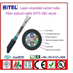 China Central loose tube layer-stranded fiber optic cable GYTA, GYTS, GYTY for outdoor duct and non-self supporting aerial supplier