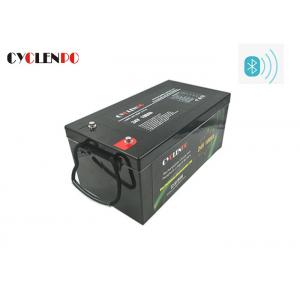 China Rechargeable Bluetooth Lithium Battery 24v 100ah High Efficient Charging supplier