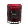China Decorative Amber Glass Jar Scented Candles Room Scented Candles For Wedding Gift wholesale