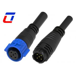 5 Pin 10A Low Voltage Male Female Cable Connectors Waterproof For LED