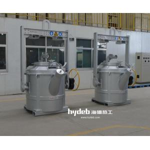 China Metal Pouring Molten Aluminum Transfer Ladles 3000KG Capacity For Aluminum Casting Lines supplier
