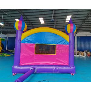 China Multi Color Ice Cream Truck Inflatable Bounce Houses supplier