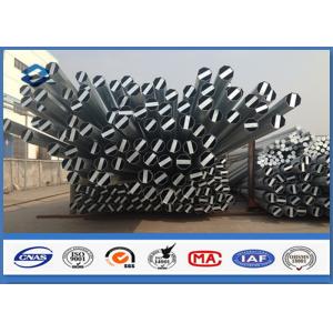 China Metal le poteau de distribution d'énergie d'acier électrique, courriers galvanisés en métal 25 ans de Warrantly supplier