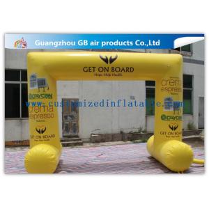 China Outdoor Halloween Inflatable Archway Air Arch With Inflatable Advertising Signs supplier