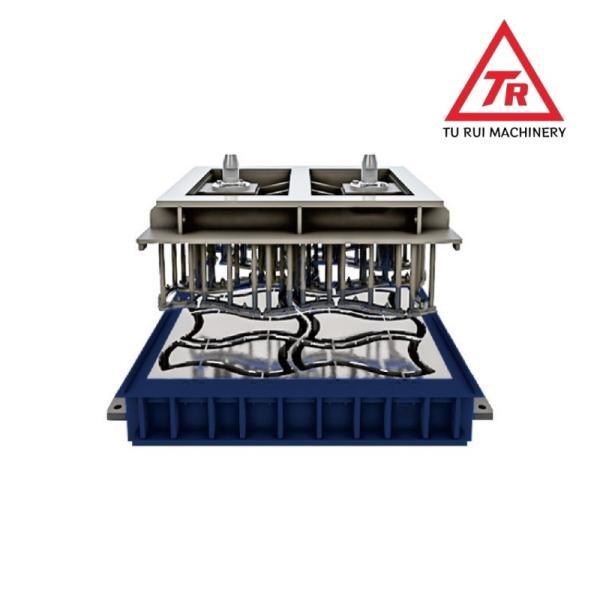 Die Casting Interlocking Concrete Block Moulds Surface Polishing And Milling