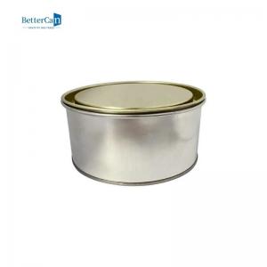China Poly Putty 1KG Tinplate Tin Can , Empty Paint Thinner Cans 1000ml supplier