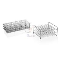 China 13mm 16mm 18mm 50 100 Hole Polypropylene Test Tube Rack on sale