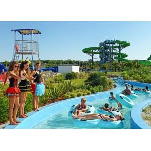 China Funny Hotel Resort Lazy River Water Park For Family , PLC Central Control supplier