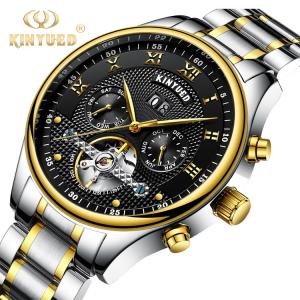 Brand KINYUED watch Complete automatic calendar automatic mechanical watch for men