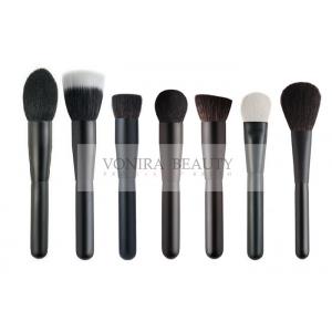 Gorgeous Sophisticatedly Handmade Natural Hair Makeup Brushes With Luxe Matte Black Handle