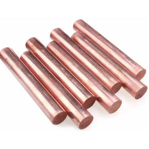 99.99% Pure Red Copper Round Bar 8mm C24000 C27000 CuZn30 CuZn35