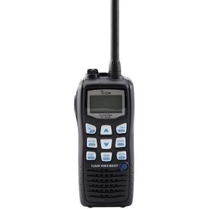 China IC-M36 Maritime Hand-held Intercom VHF Floating Walkie Talkie with 8-12nm Talk Range 5W Output Power and 88 Storage Channels wholesale