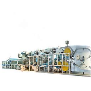 China Customized Automatic Diaper Making Machines  For Pull On Adult Diaper supplier