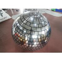 China PVC Giant Dazzling Hanging Disco Balls KTV DJ Inflatable Mirror Disco Ball on sale