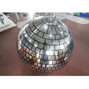 China PVC Giant Dazzling Hanging Disco Balls KTV DJ Inflatable Mirror Disco Ball supplier