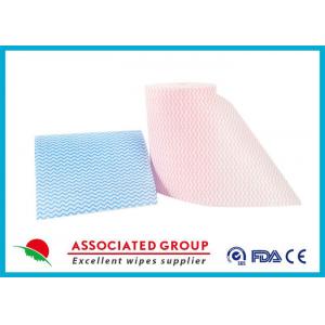 China Viscose And Polyester Spunlace Nonwoven Fabric Roll For Widely Used , High tensile strength supplier