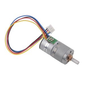 20mm Micro Geared Stepper Motor With Gearbox 2 Phase 4 Wire Gear ratio 1:10~1:488.3