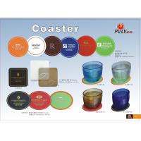 China Customized Logo Hotel Guest Amenities Rubber Coaster  CE on sale