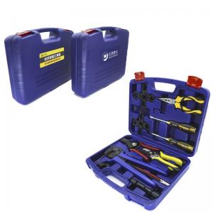 China Self Adjustable Ratchet Crimping Tool Kit Wire Crimper Portable Protective Case supplier