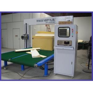 6KW Polyurethane Horizontal Oscillating Blade Cutting Machine For 2D Shape