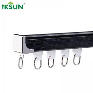 Small Hidden Aluminium Curtain Track Ripple Fold Ceiling Mount