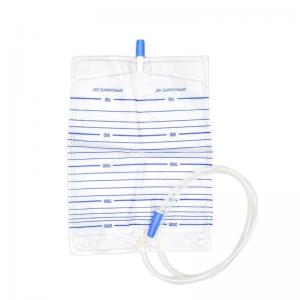 Sterile Plastic Urology Disposable Products Disposable Adult Urine Drainage Bags 2000ml
