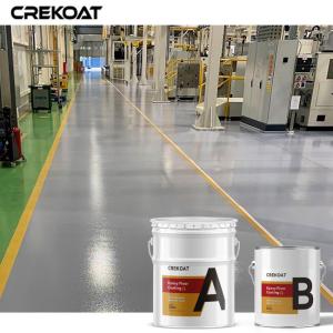 China Seamless Anti Slip Waterborne Epoxy Floor Coating For Food Processing supplier