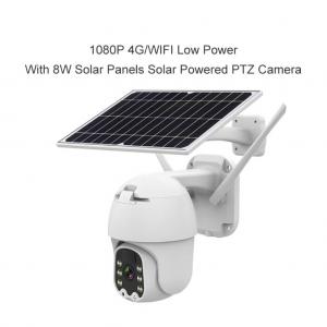 China Glomarket Solar PTZ Camera Wifi Built-In Speaker 2MP Life Low Power Smart Battery Wireless Camera System For Home supplier