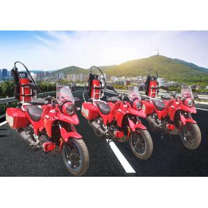 SUZUKI Fire Fighting Motorcycle Water Cooling Black And Red Color 250cc