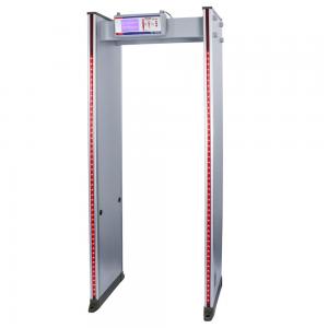 China Adjustable 6 Zone 18 zone Walkthrough Metal Detector Door Frame supplier