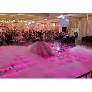 8.9mm Video LED Dance Floor For Weddings Moistureproof 9500K