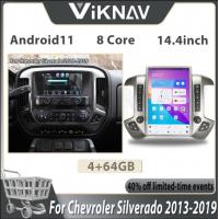 China 14.4 inch Touch Screen Car radio For 2013-2019 Cheveroler silverado 2014-2020 GMC SIERRA GPS Multimedia Player Carplay on sale