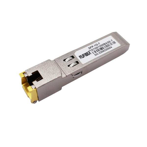 China Módulo 100m de 1000BASE-T RJ45 SFP Gigabit Ethernet compatível com Cisco supplier