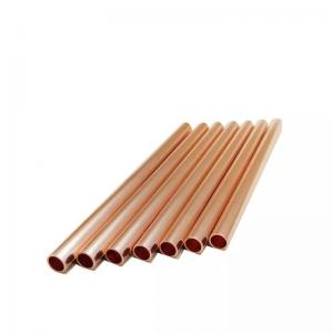 China 2mm-914mm ASTM B111 Pure Copper Pipe With Good Electrical Conductivity supplier