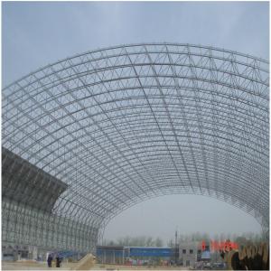 S355JR Prefabricated Steel Space Frames Structure Galvanized For Power Station