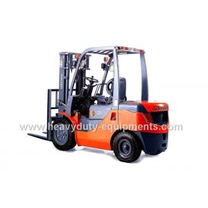 China FY30 Gasoline / LPG forklift , 3000mm Lift Height Counterbalance Forklift Truck supplier